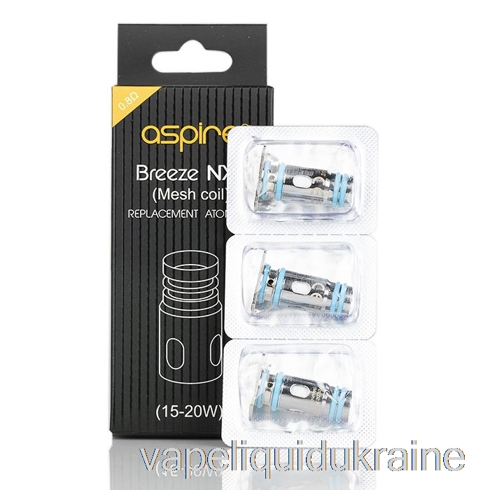 Vape Ukraine Aspire BREEZE NXT Replacement Coils 0.8ohm NXT KA Mesh Coils